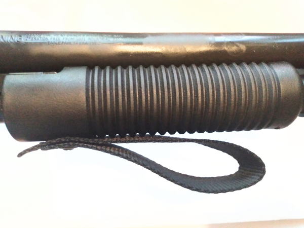 Mossberg Shockwave improved forend strap